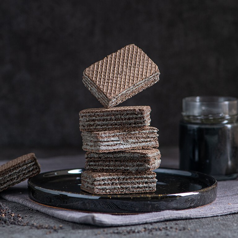 Spark Wafer 高蛋白威化餅 濃芝麻(10入盒裝)