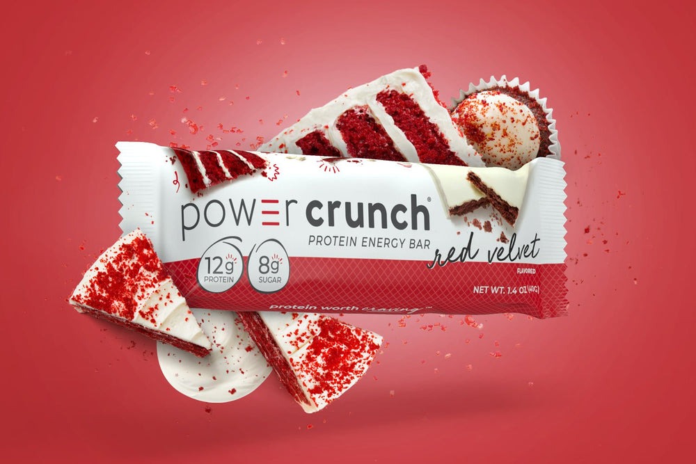Power Crunch高蛋白酥脆威化餅 紅絲絨蛋糕味 Red Velvet 40g