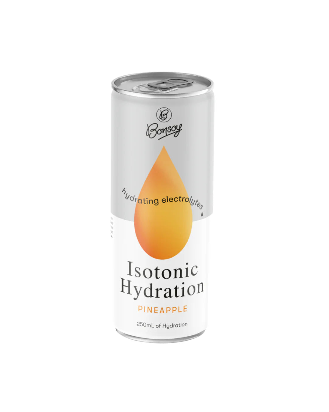 Bonsoy 天然椰子水等滲透補水氣泡飲 (清爽菠蘿味) 250ml x 4罐裝 | 電解質補充 運動後迅速 Isotonic Hydration PINEAPPLE