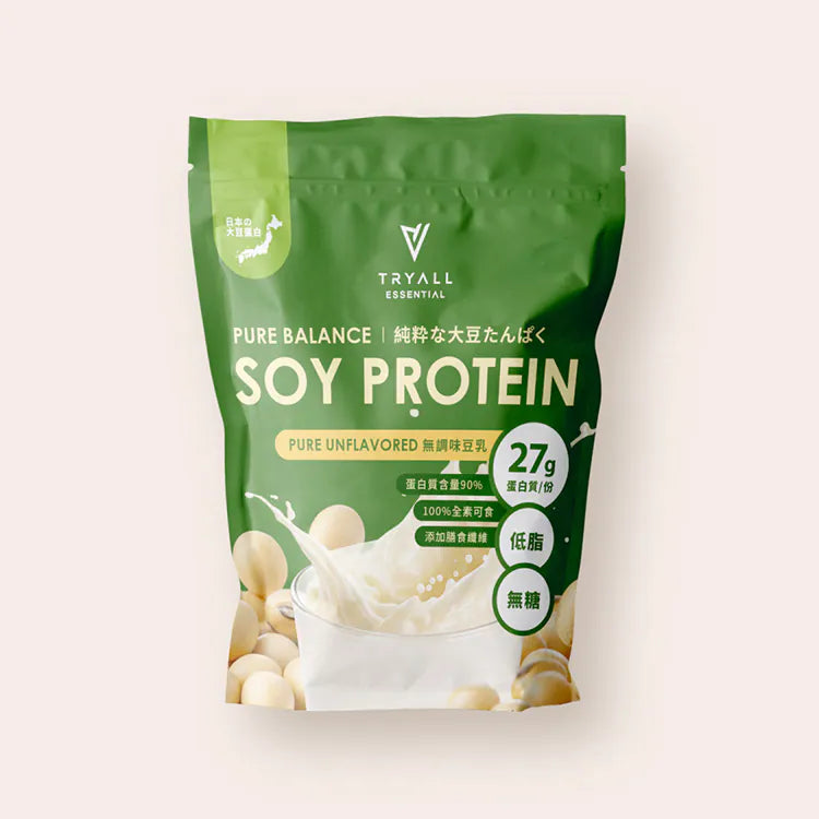 Tryall | 大豆蛋白-無調味豆乳 1公斤 Soy Protein isolate pure unflavored