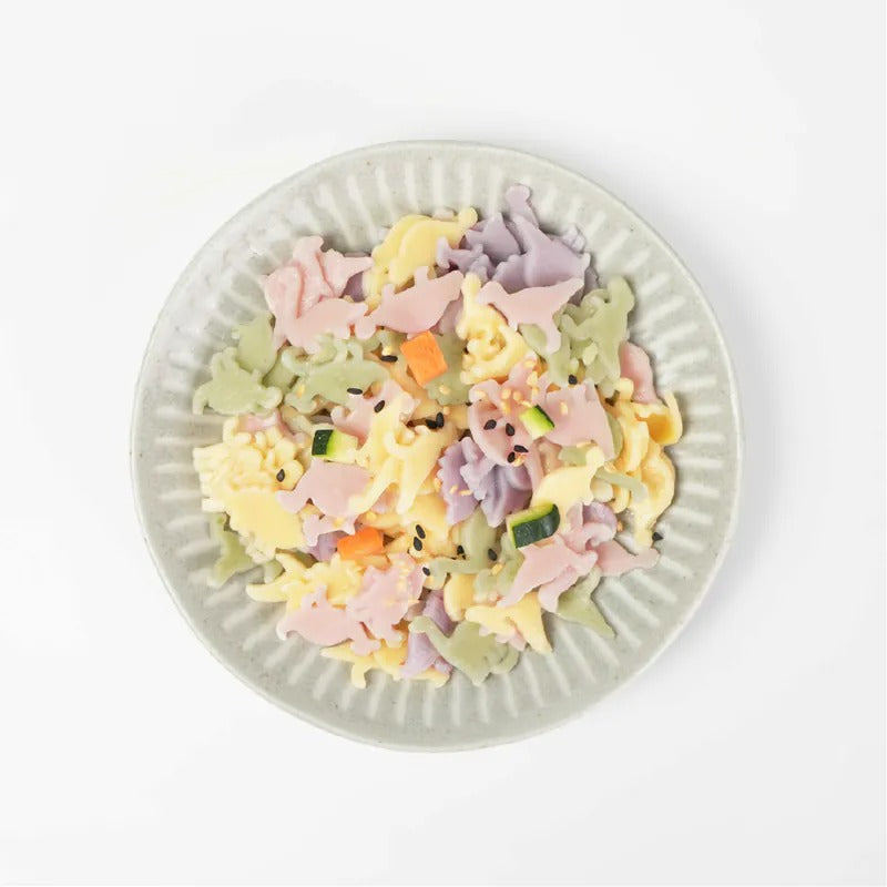 森林麵食｜恐龍世界四色蔬果造型麵 250g｜1.5Y+ | Forest Noodles Dinosaur World 4-Colour Vegetable Pasta 250g