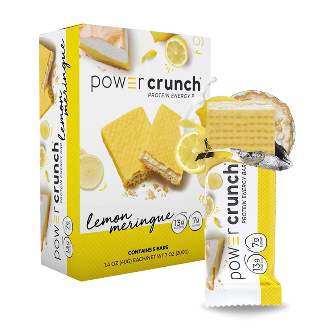 Power Crunch 高蛋白酥脆威化餅 ,檸檬蛋白酥 1 條裝 /1 BAR