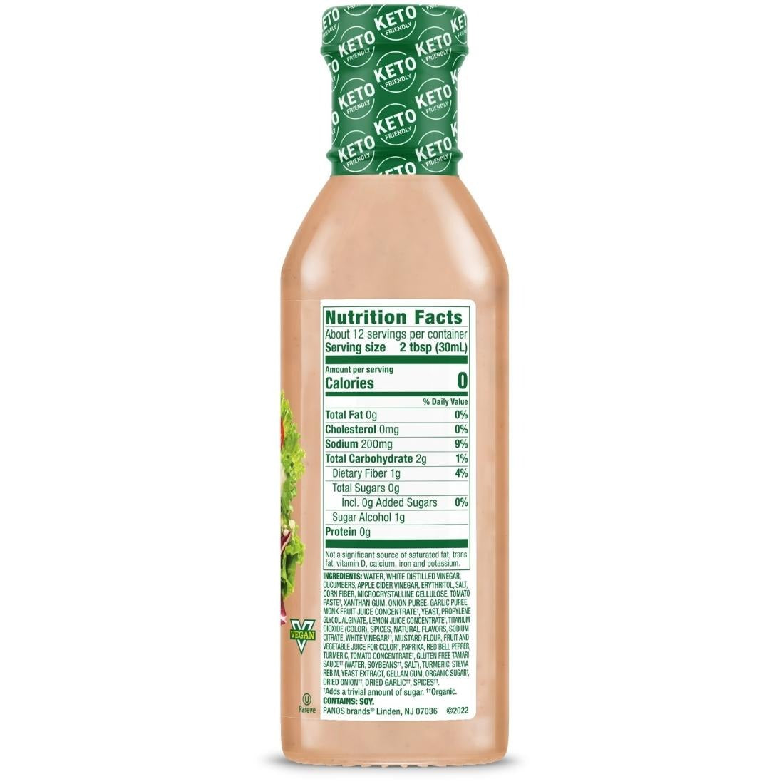 Walden Farms,   THOUSAND ISLAND ZERO CALORIE DRESSING 千島醬 355ml