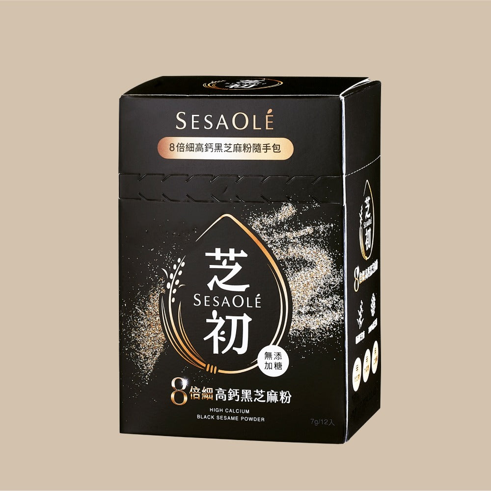 芝初-高鈣黑芝麻粉(7公克 x 12入)