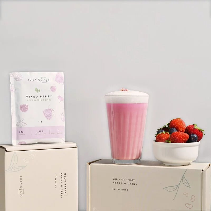 Body Goals 全素多效豌豆蛋白飲 -  繽紛野莓 31g