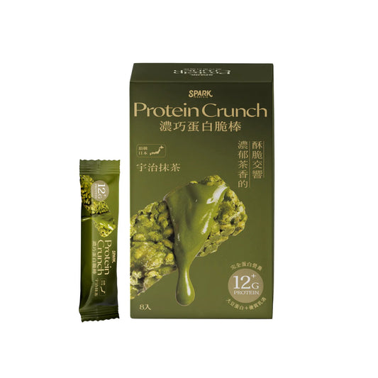 Spark 濃巧蛋白脆棒 - 宇治抹茶巧克力（8入盒裝）