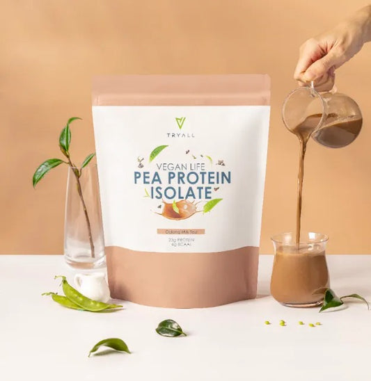 Tryall | 分離豌豆蛋白烏龍奶茶風味 1kg   Pea Protein Isolate Oolong Milk Tea Flavor (1kg)