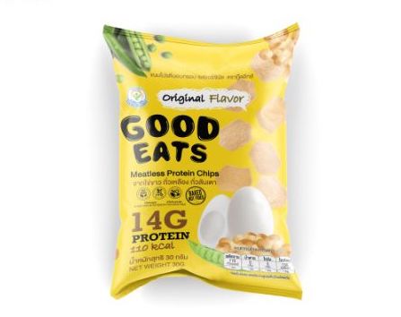 GOOD EATS 蛋白脆片.原味口味30g 高蛋白 大豆蛋白 豌豆蛋白 雞蛋蛋白