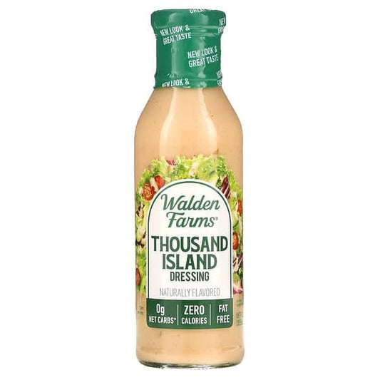 Walden Farms,   THOUSAND ISLAND ZERO CALORIE DRESSING 千島醬 355ml
