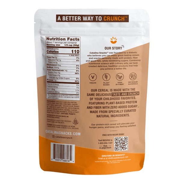 Catalina Crunch 低碳花生朱古力朱古力穀物