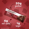 Quest Nutrition BarChocolate Brownie 蛋白棒 朱古力布朗尼