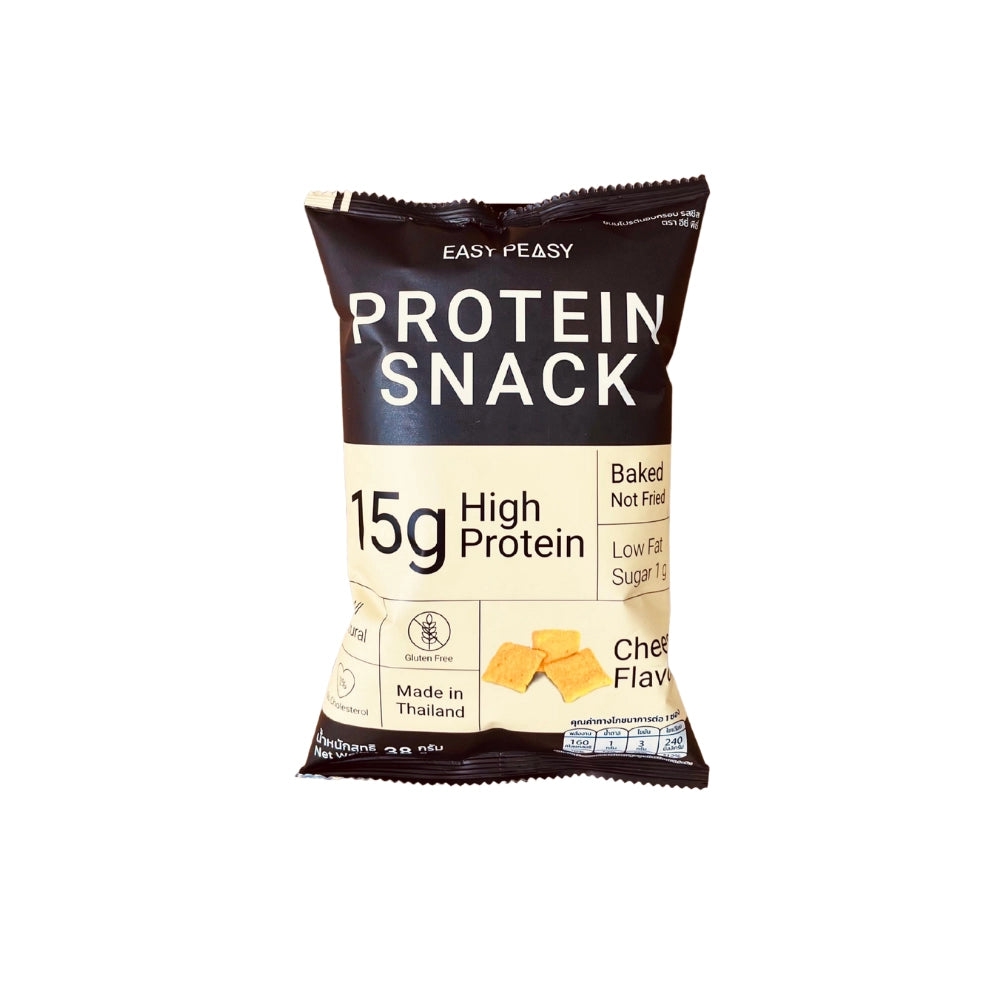 Easy Peasy 高蛋白質小食脆餅.燒烤口味 38g  Protein Snacks- BBQ Flavor