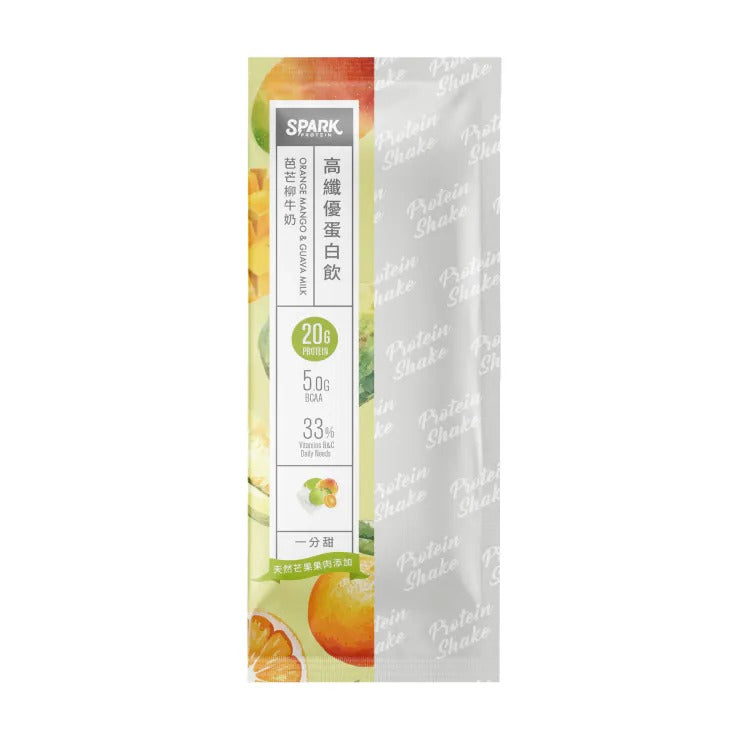[Spark] 高纖優蛋白飲 乳清蛋白芭芒柳牛奶- 一分甜