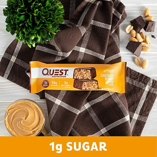 Quest Nutrition Hero bar 朱古力花生醬蛋白棒 54g