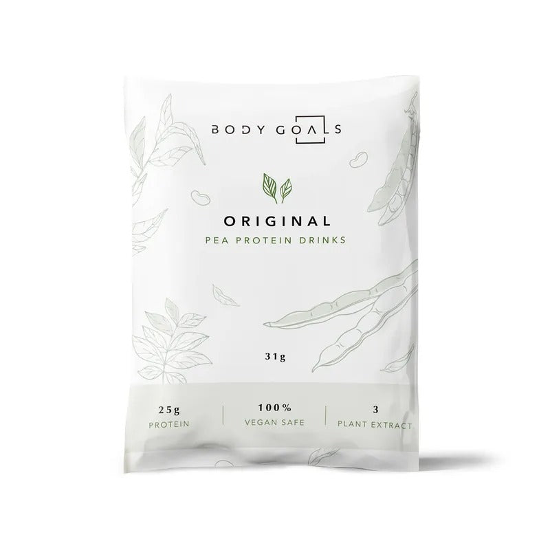Body Goals 全素多效豌豆蛋白飲 - 無糖原味 31g