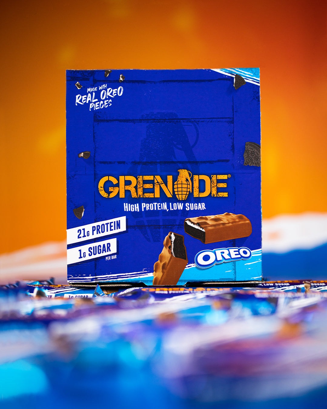 Grenade Protein Bars 低糖 蛋白棒  奧利奧 60g