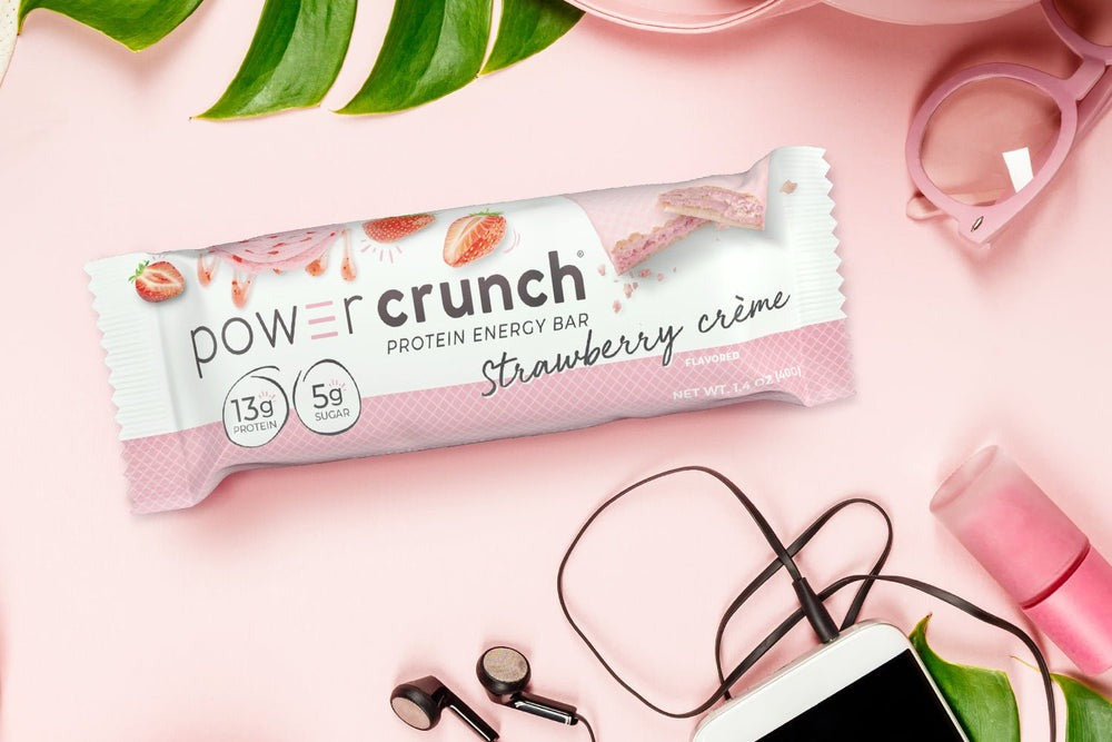 Power Crunch 高蛋白酥脆威化餅 士多啤梨奶油味 Strawberry 40g