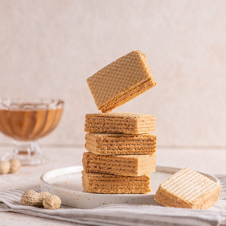 Spark Wafer 高蛋白威化餅 厚花生（10入盒裝）