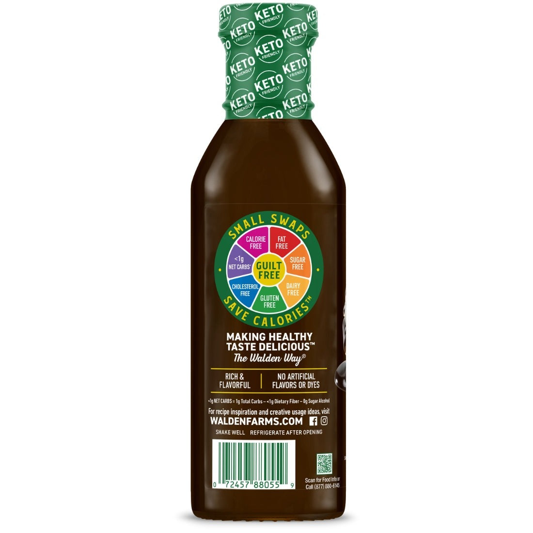 Walden Farms, PANCAKE SYRUP 零卡路里朱古力味糖漿 355ml {平行進口}（新舊包裝隨機發）