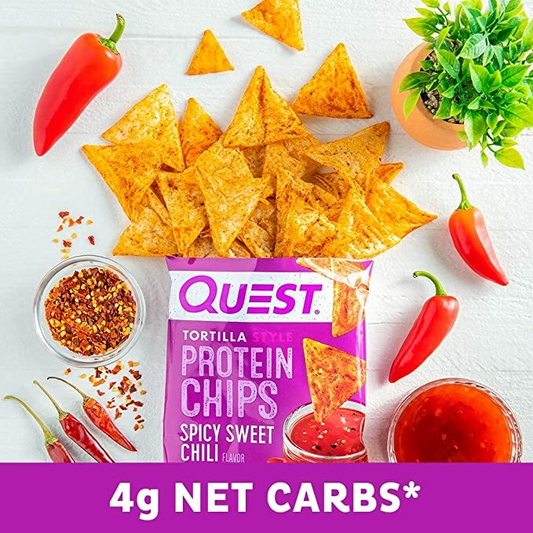 Quest Nutrition Protein Chip 蛋白脆片- 甜辣醬味32g