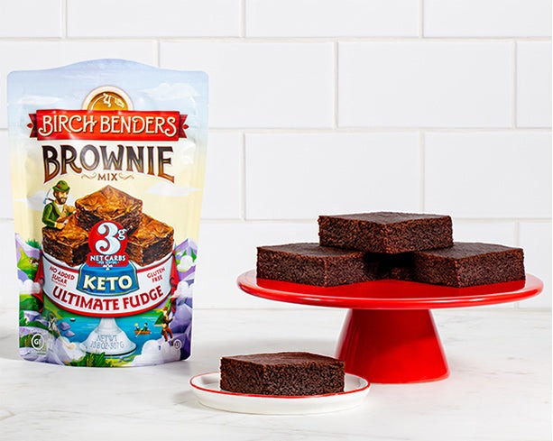 Birch Benders Keto Brownie Mix   低碳生酮布朗尼預拌粉 306g