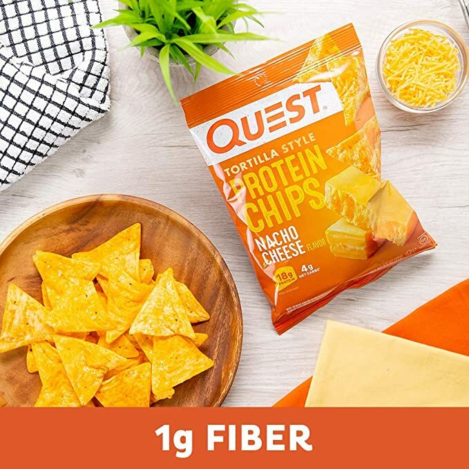 Quest Nutrition, Protein Chip 蛋白質脆片-芝士口味32g