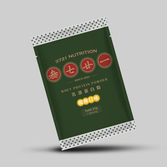 3721 乳清蛋白 (榴槤味)－獨立包  31g