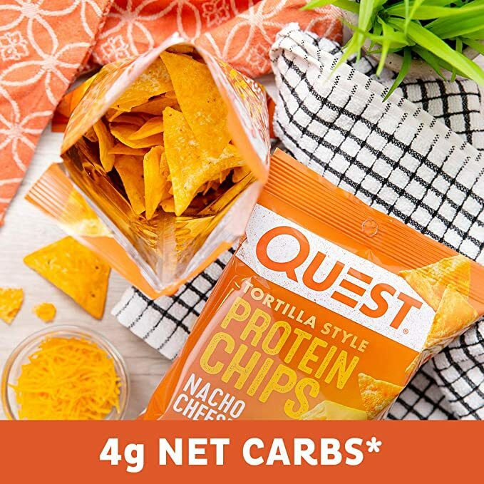 Quest Nutrition, Protein Chip 蛋白質脆片-芝士口味32g