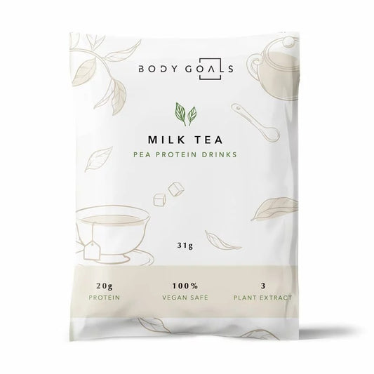 Body Goals全素多效豌豆蛋白飲 - 隨手包 | 馥郁奶茶 31g
