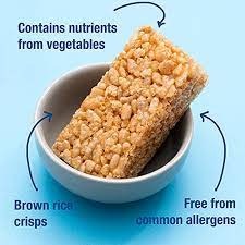 Madegood Crispy Squares, Chocolate Chip 有機雲尼拿脆脆穀麥米通 4.68oz / 132g