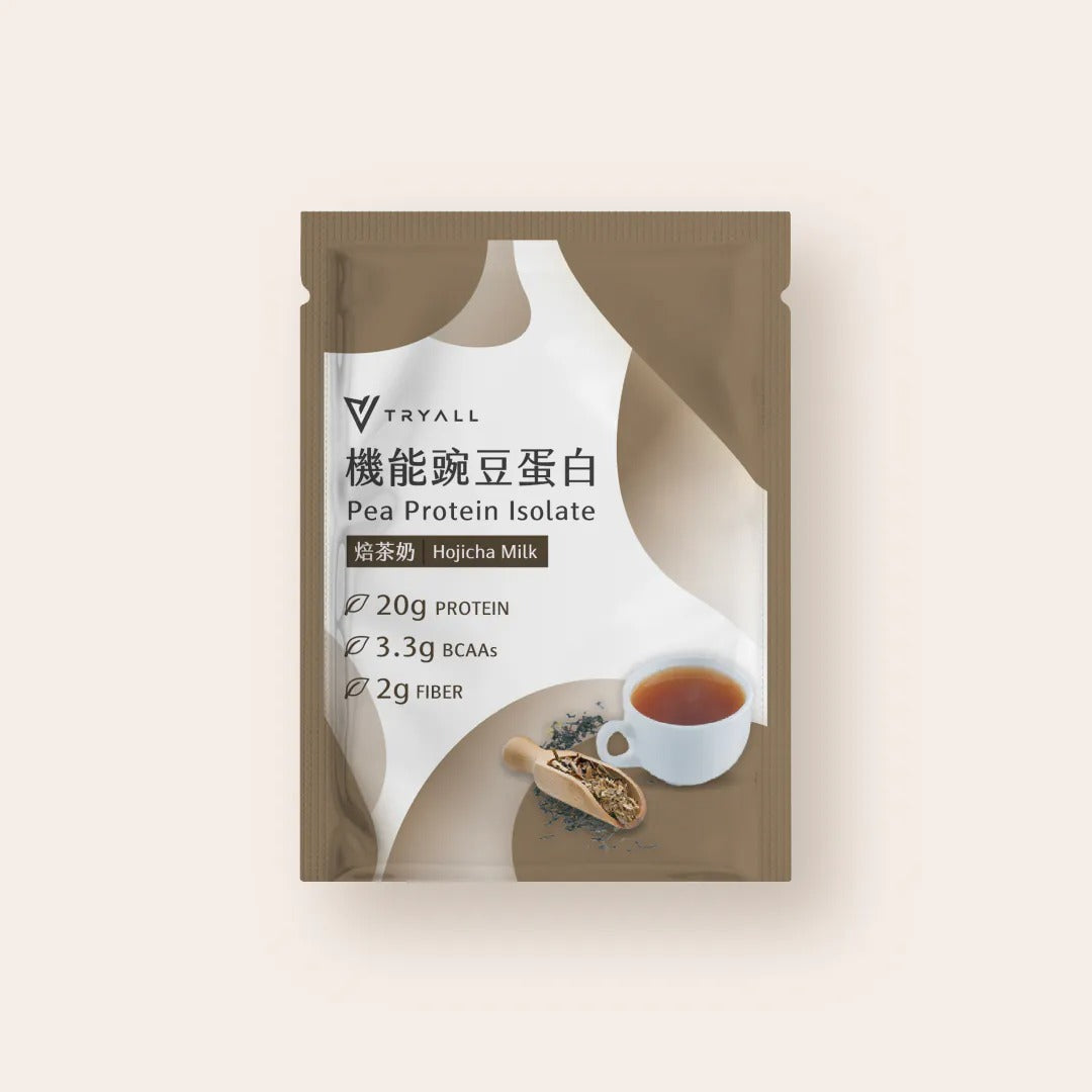 Tryall | 機能植物蛋白隨手包 / 天天守護 焙茶奶 __到期日 2025 年 11 月8 日