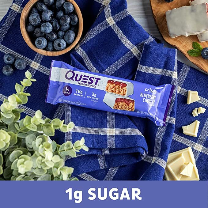 Quest Nutrition Hero 脆皮藍莓蛋白棒-60g