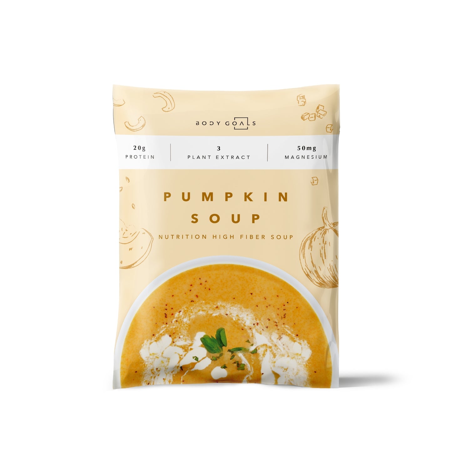 Body Goals   高纖營養輕食餐 | 田園南瓜 30g
