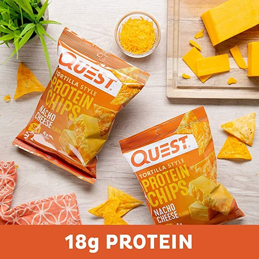 Quest Nutrition, Protein Chip 蛋白質脆片-芝士口味32g
