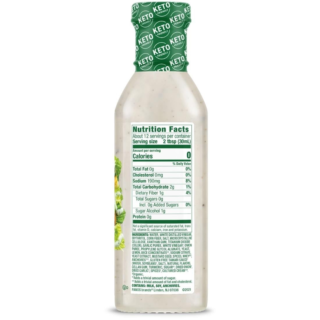 Walden Farms CAESAR ZERO CALORIE DRESSING 凱撒汁355ml