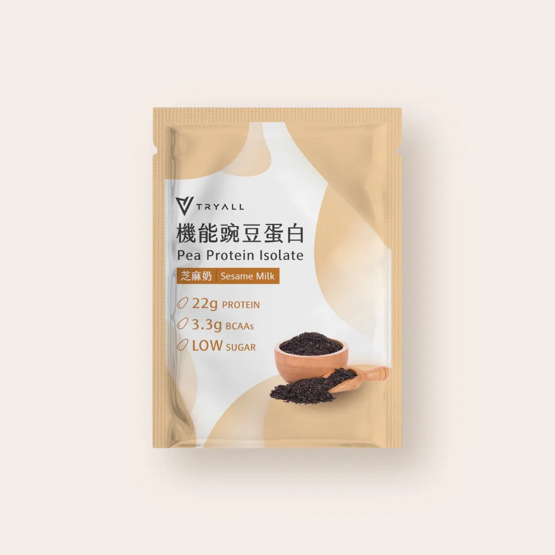 Tryall | Pea Protein Isolate-Sesame 機能豌豆蛋白-芝麻奶
