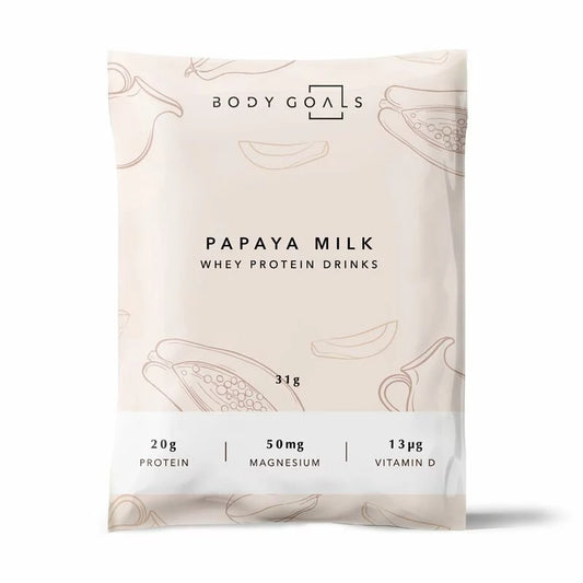 Body Goals 多效乳清蛋白飲 - 木瓜牛奶  31g