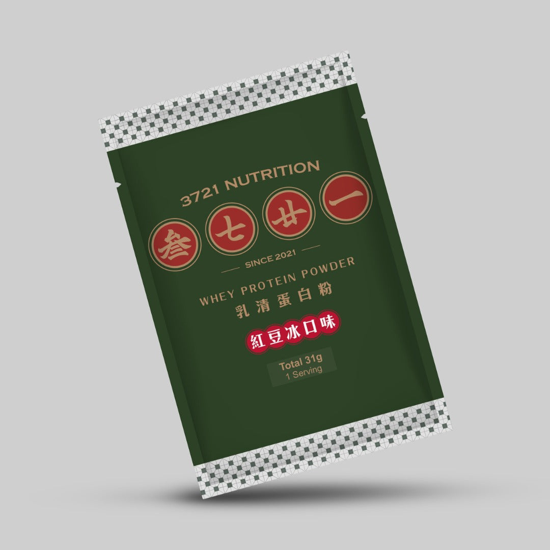 3721 乳清蛋白 (紅豆冰味)－獨立包  31g
