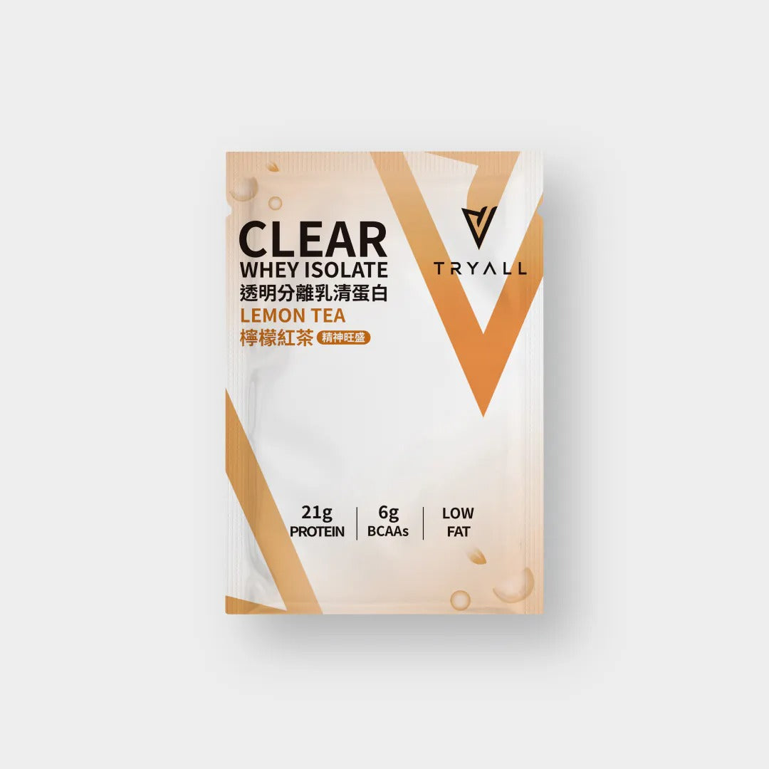 Tryall | ClearWhey Protein Isolate Ice Lemon tea25g| 機能透明分離乳清-檸檬紅茶 (25g)