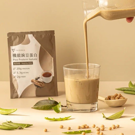 Tryall | 機能植物蛋白隨手包 / 天天守護 焙茶奶 __到期日 2025 年 11 月8 日