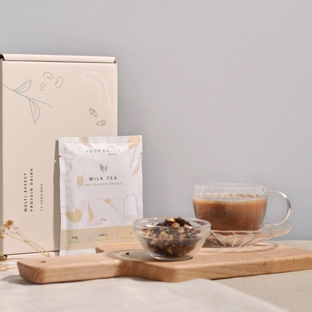 Body Goals全素多效豌豆蛋白飲 - 隨手包 | 馥郁奶茶 31g