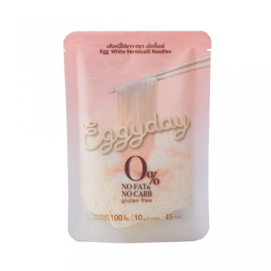 Eggyday- 蛋白幼麵 淨麵重100克- （EXP FEB 2026）Zero Carbs egg white vermicelli noodles