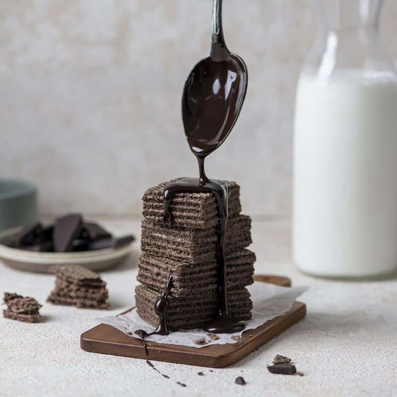 Spark Wafer 高蛋白威化餅 岩鹽巧克力（10入盒裝）