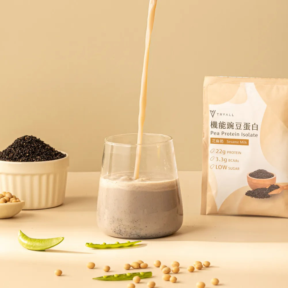 Tryall | Pea Protein Isolate-Sesame 機能豌豆蛋白-芝麻奶