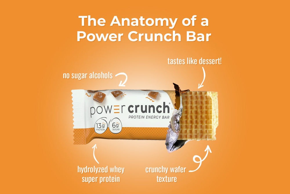 Power Crunch 高蛋白威化 海鹽焦糖味 salted caramel