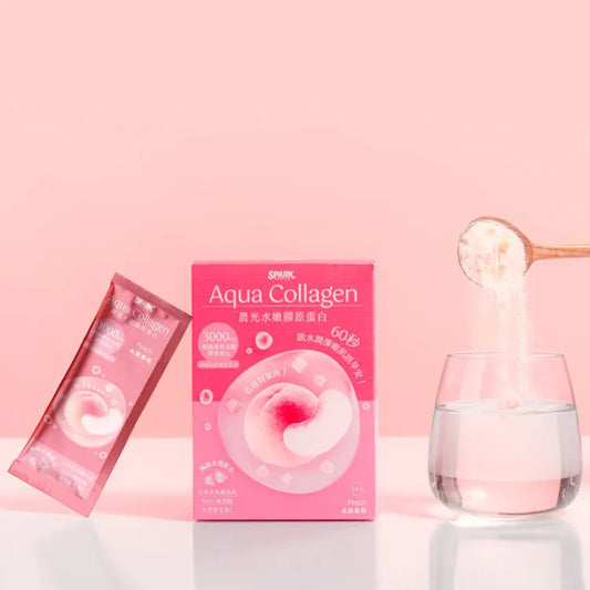 Spark 晨光水嫩膠原蛋白 - 水潤蜜桃（14入盒裝）