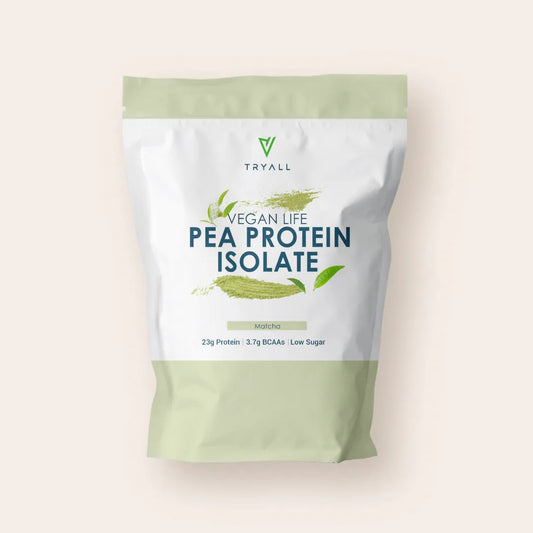 Tryall | 分離豌豆蛋白-靜岡抹茶 1kg   Pea Protein Isolate-Matcha(1kg)