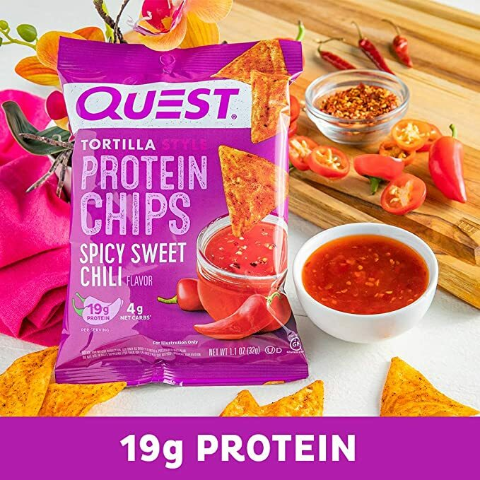 Quest Nutrition Protein Chip 蛋白脆片- 甜辣醬味32g