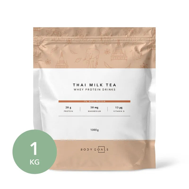 Body Goals 多效乳清蛋白飲 - 1 KG大包裝 | 泰泰奶茶