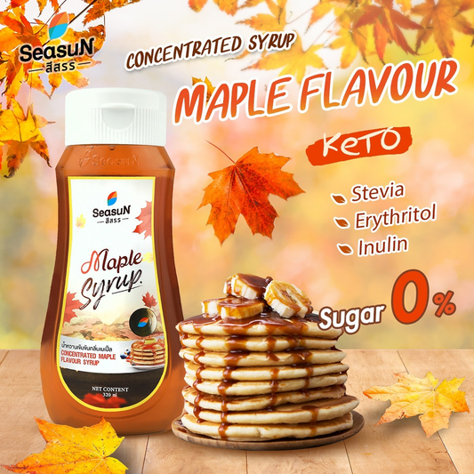 Seasun 無糖糖漿 楓糖味Maple Flavour Syrup  320ml